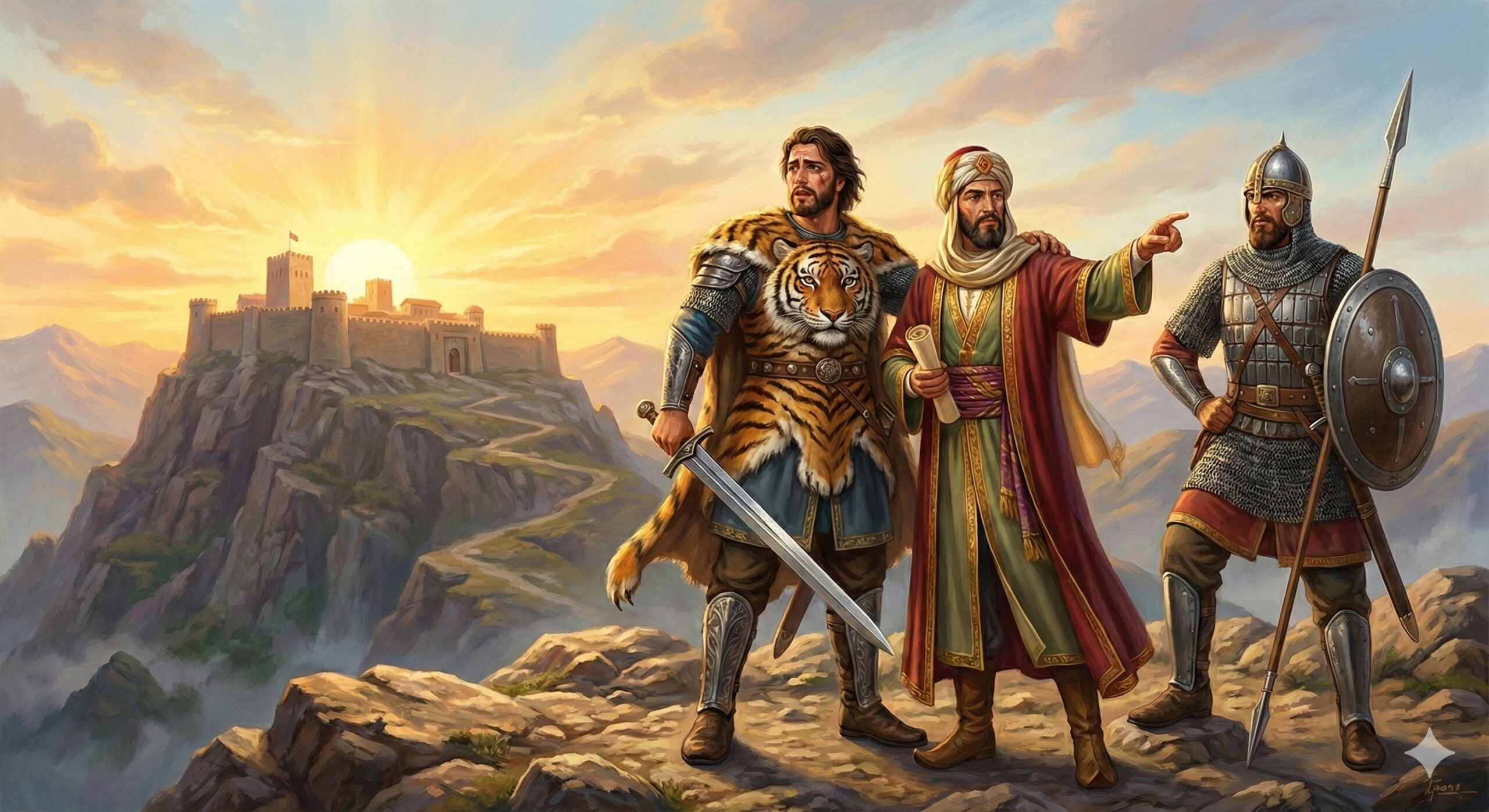 „ვეფხისტყაოსნის“ გმირების დახასიათება: ტარიელი, ავთანდილი და ფრიდონი (შედარებითი ანალიზი)