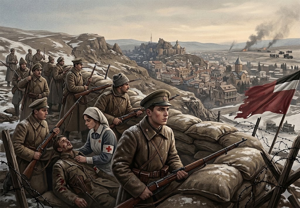 1921 წლის თებერვალი: კოჯორ-ტაბახმელას ბრძოლები და იუნკერთა გმირობა