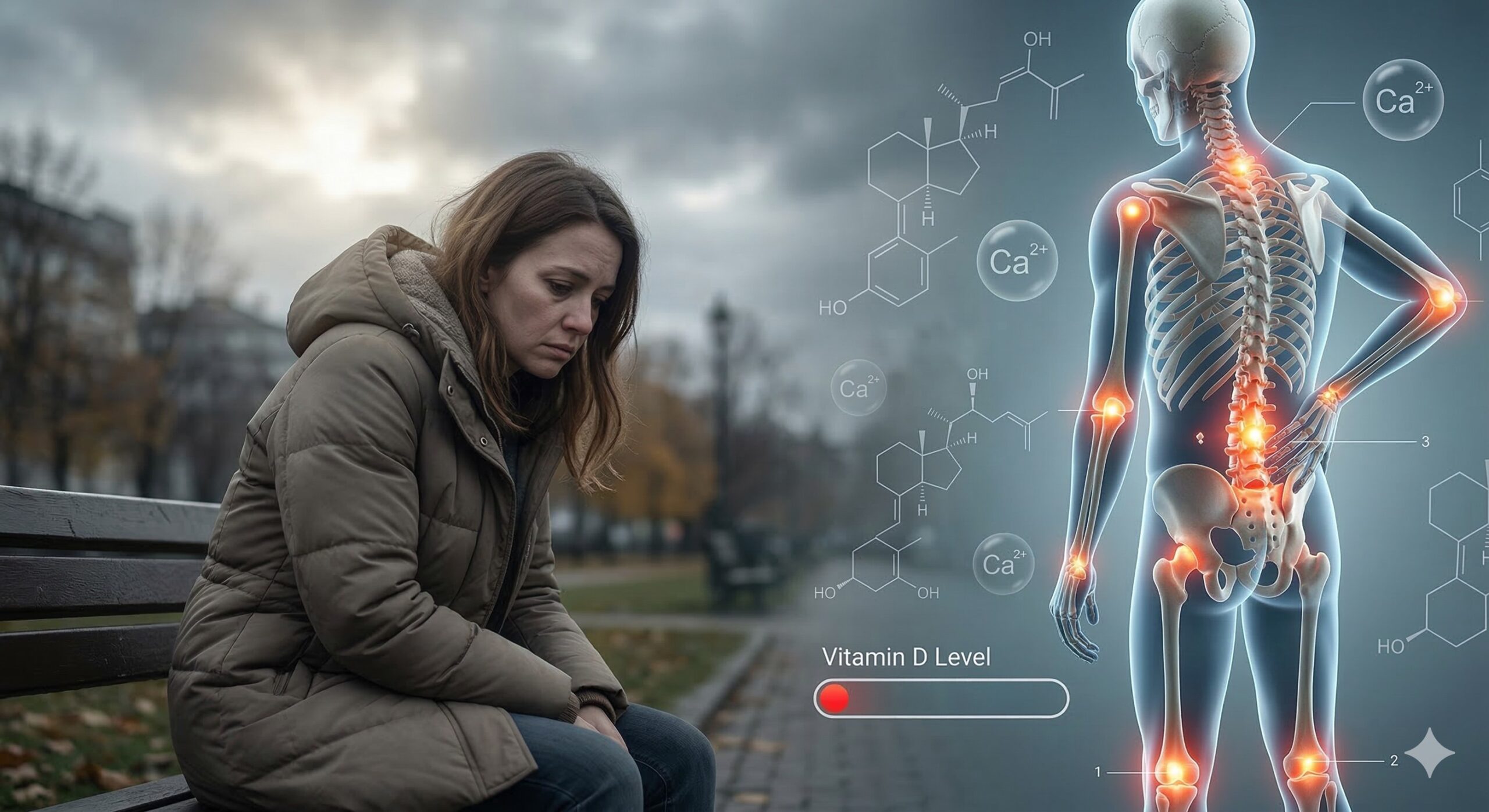 D ვიტამინის ნაკლებობა: რატომ გვტკივა ძვლები და რატომ ვართ ცუდ ხასიათზე?